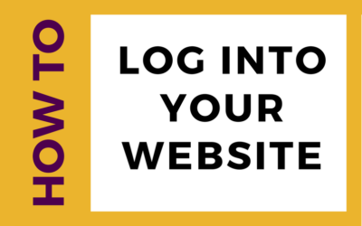 How to log in to your WordPress Website